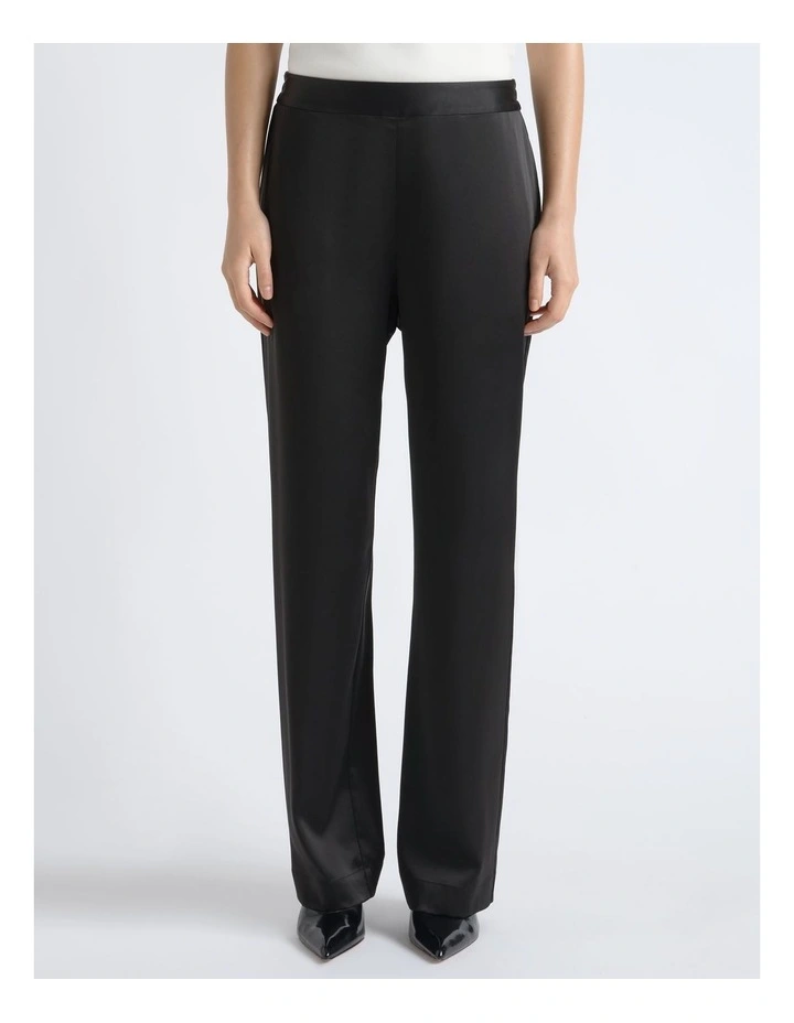 Satin High Waisted Pant image 1