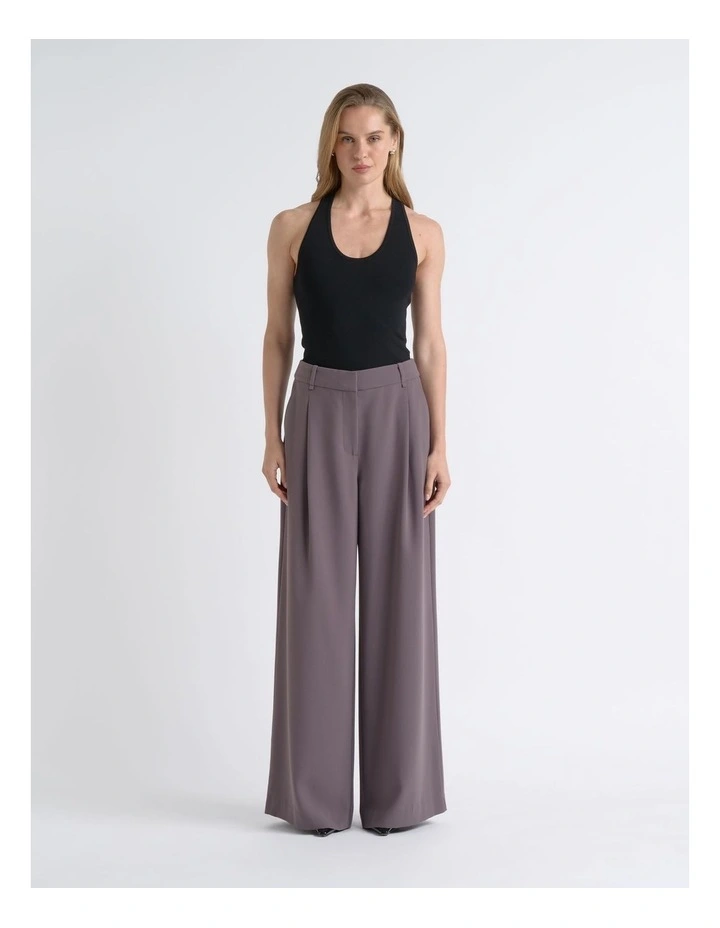 Crepe Wide Leg Pant image 1