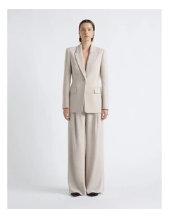 Crepe Boyfriend Blazer