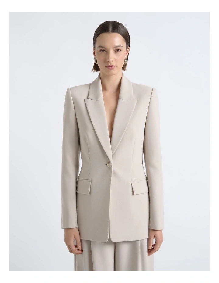 Crepe Boyfriend Blazer image 3