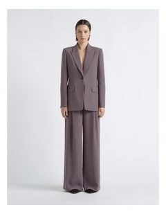 Crepe Boyfriend Blazer