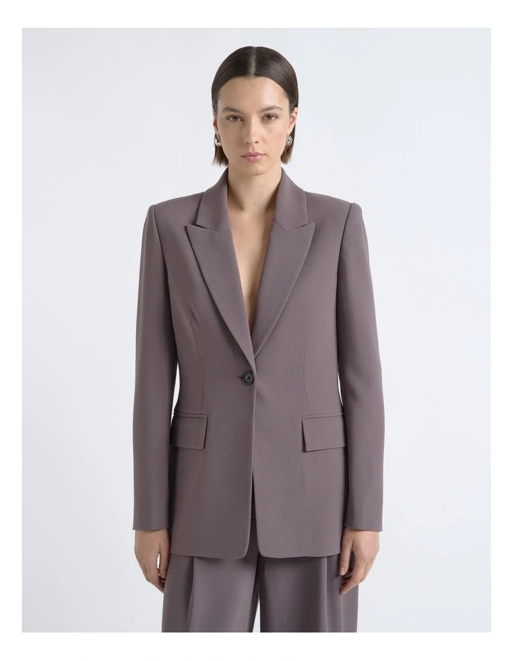 Crepe Boyfriend Blazer image 3