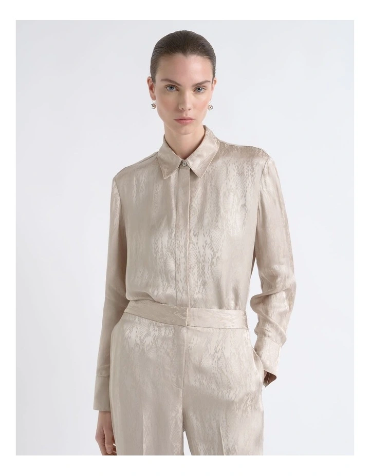 Relaxed Fit Jacquard Shirt image 1