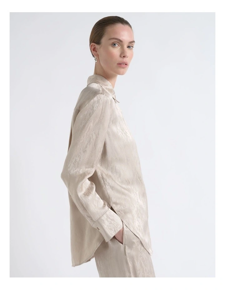 Relaxed Fit Jacquard Shirt image 2