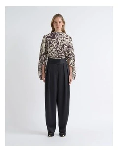 Draped Sleeve Top