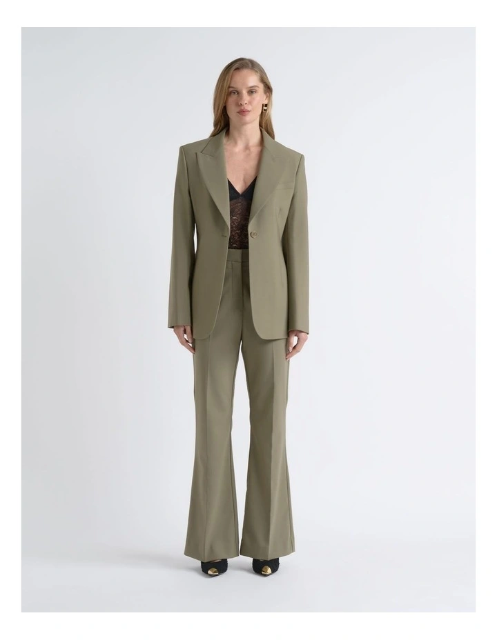 High Waisted Straight Leg Pant image 2