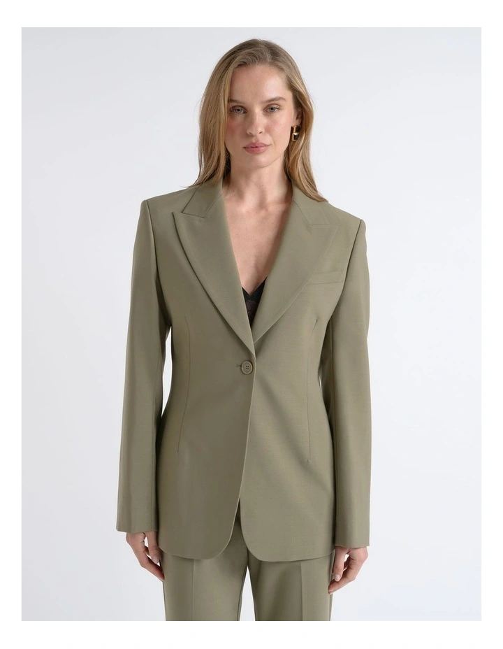 Single Breasted Slim Fit Blazer image 3