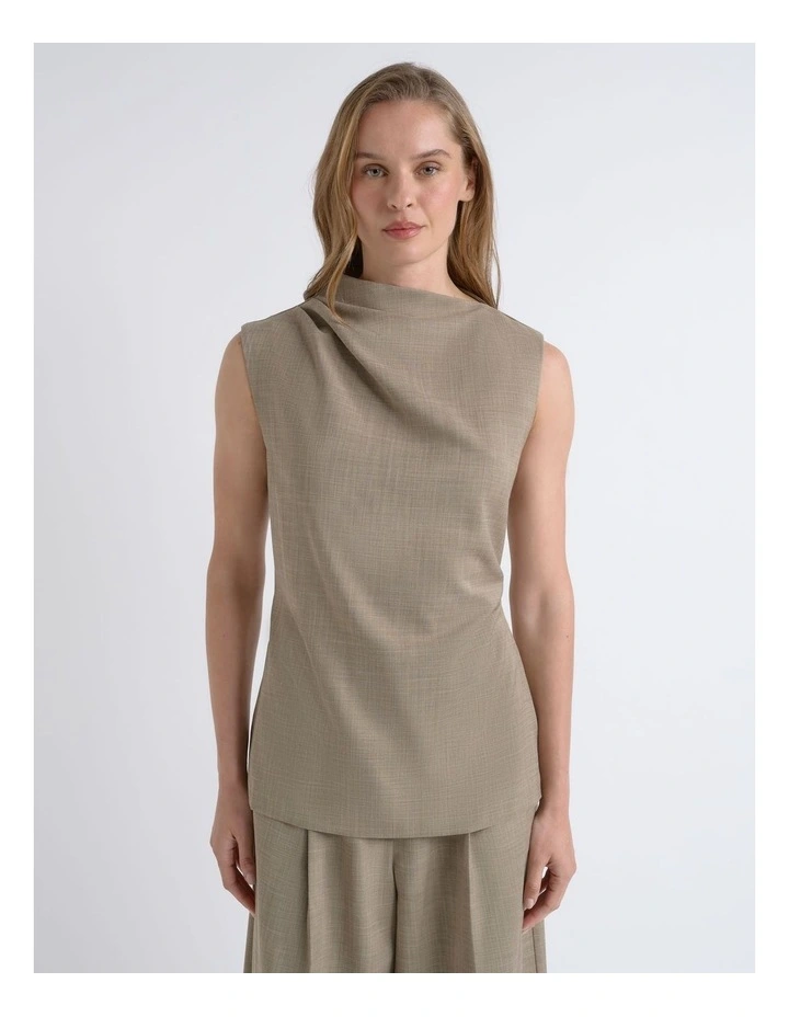 Asymmetric Tuck Top image 1