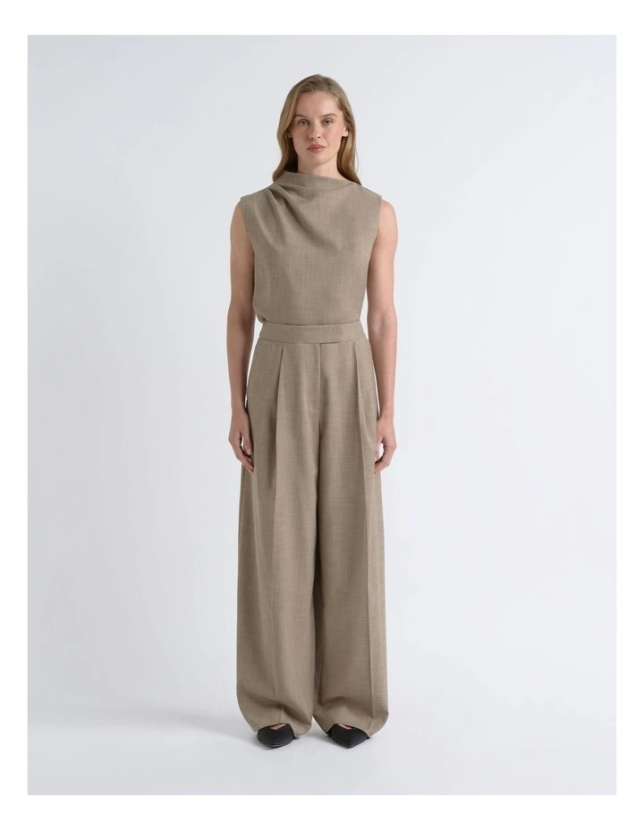 Asymmetric Tuck Top image 3