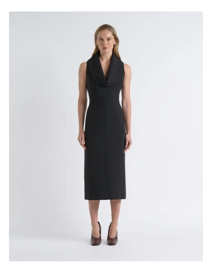 Roll Neck Midi Dress image 1
