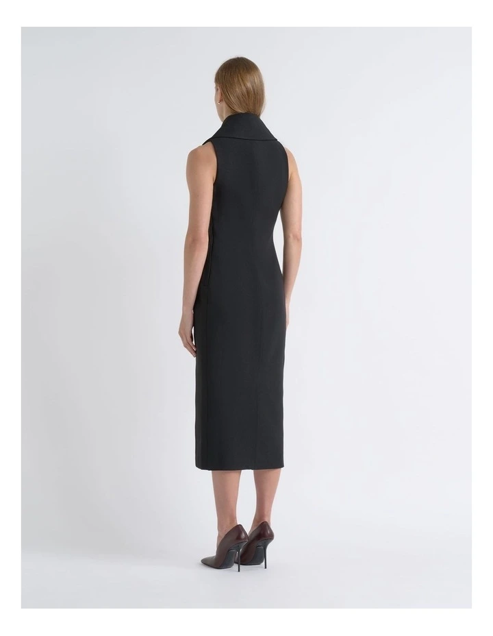 Roll Neck Midi Dress image 2