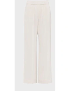 Satin Pin Tuck Pant