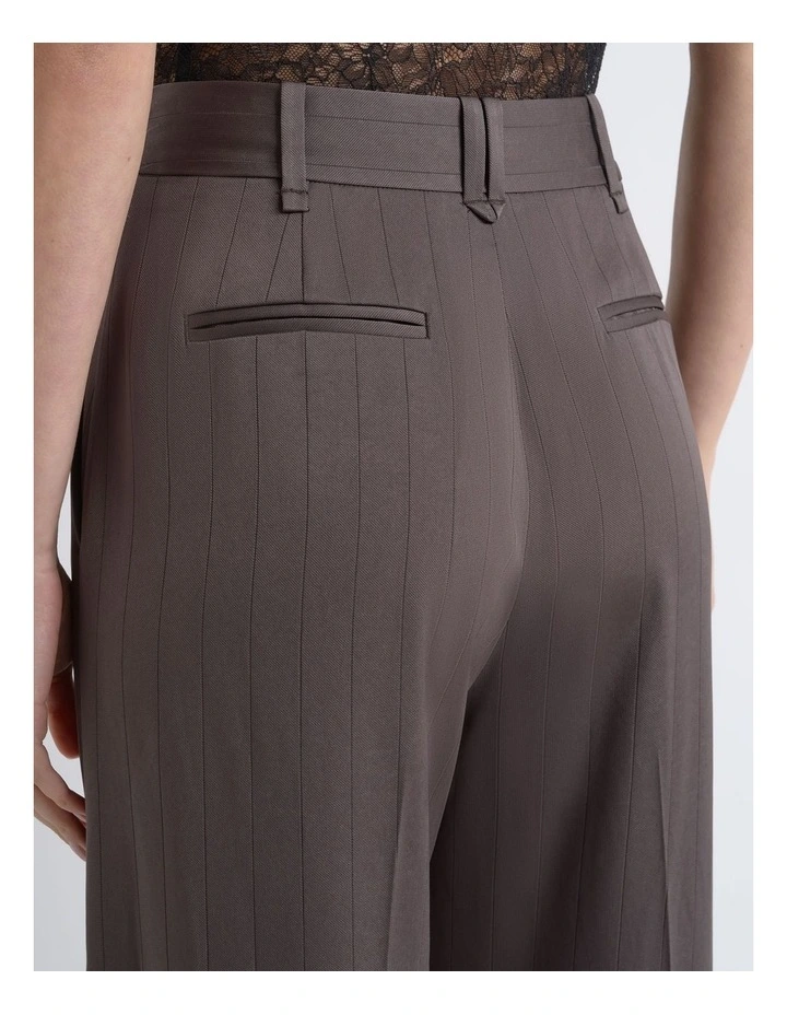 High Waisted Single Pleat Pant image 2