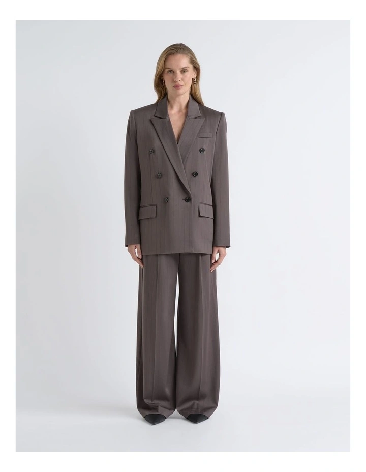 Relaxed Fit Double Breasted Blazer image 1