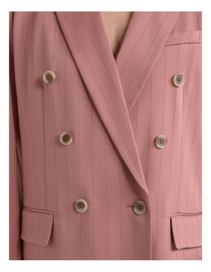 Relaxed Fit Double Breasted Blazer image 4