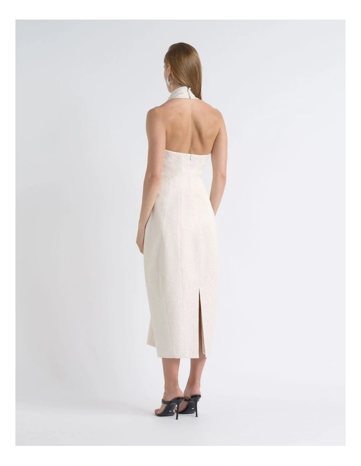 Jacquard Tulip Midi Dress image 2