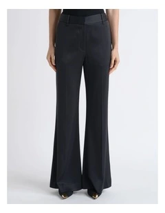 Satin High Waisted Pant