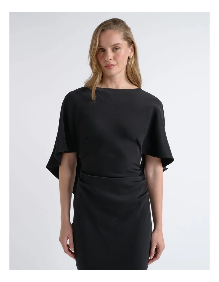 Bias Drape Midi Dress image 3