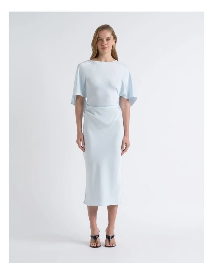 Bias Drape Midi Dress image 1