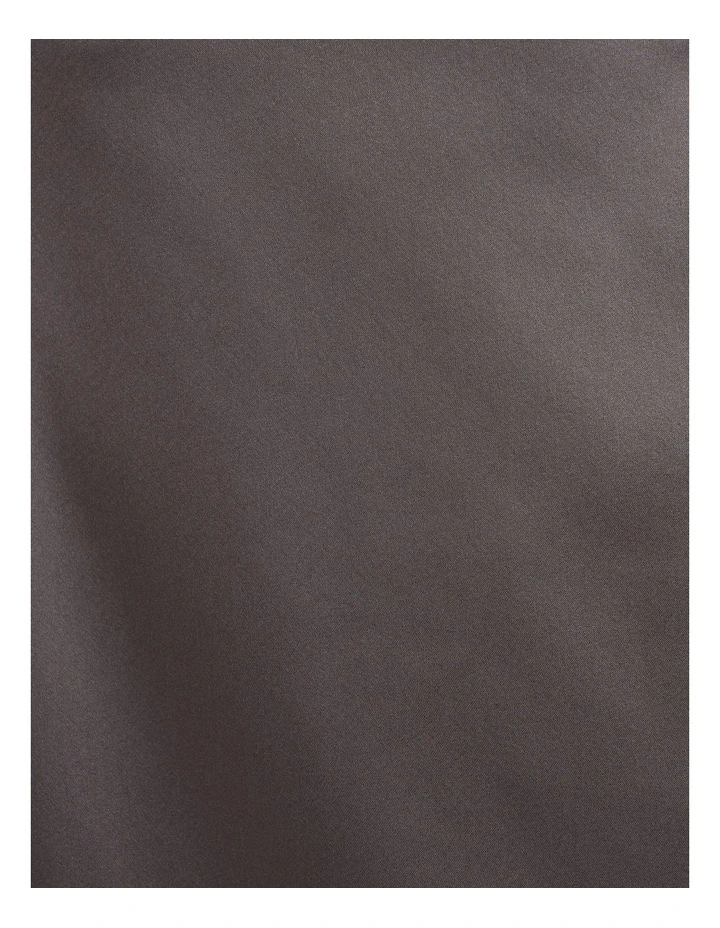 Satin Tie Belt Shirt image 3