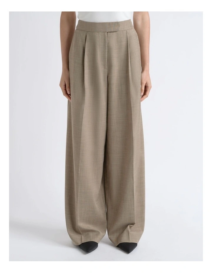 High Waisted Barrel Leg Pant image 1