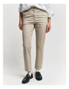 Slim Chinos in Dry Sand