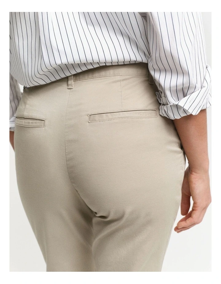 Slim Chinos in Dry Sand image 3