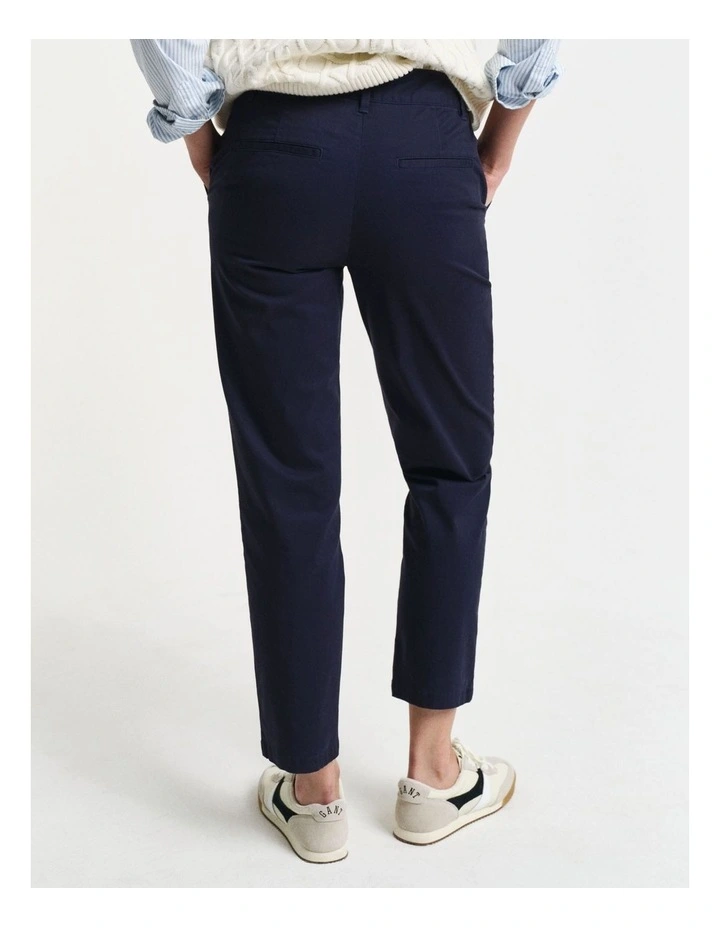 Slim Chinos in Evening Blue image 2