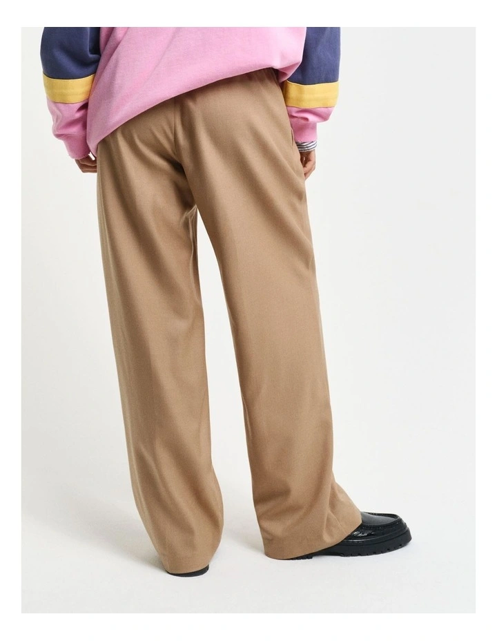 Pull-On Pants in Warm Khaki image 2