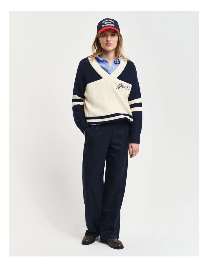 Pull-On Pants in Evening Blue image 1