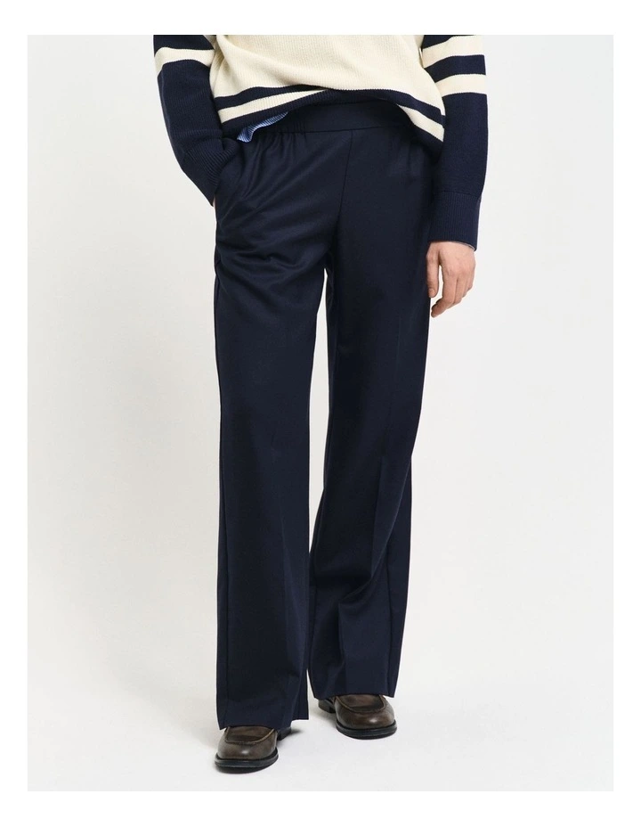 Pull-On Pants in Evening Blue image 3