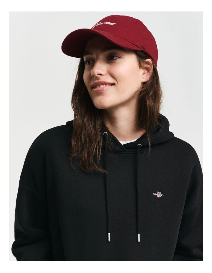 Shield Hoodie in Black image 4