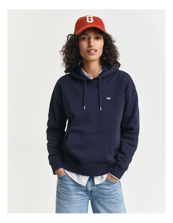 Shield Hoodie in Evening Blue image 1