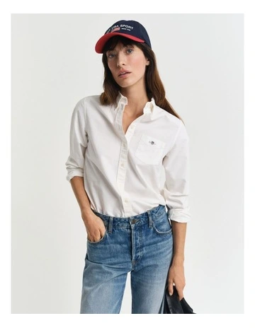Regular Oxford Shirt in White