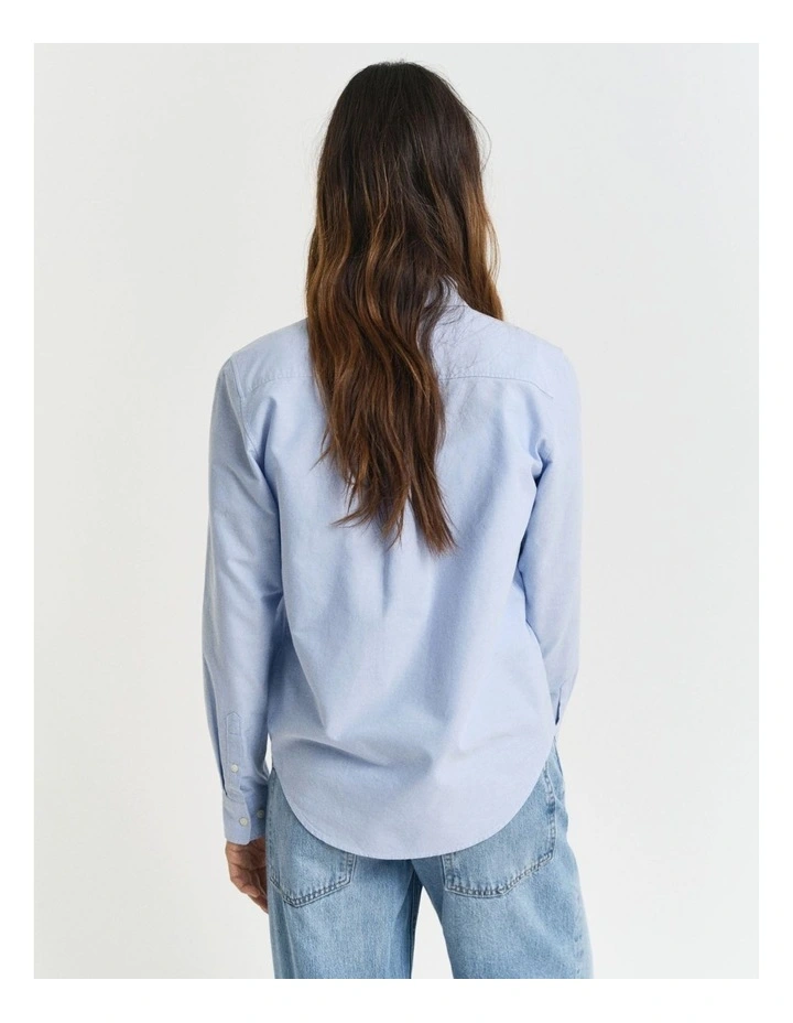 Regular Oxford Shirt in Light Blue image 2