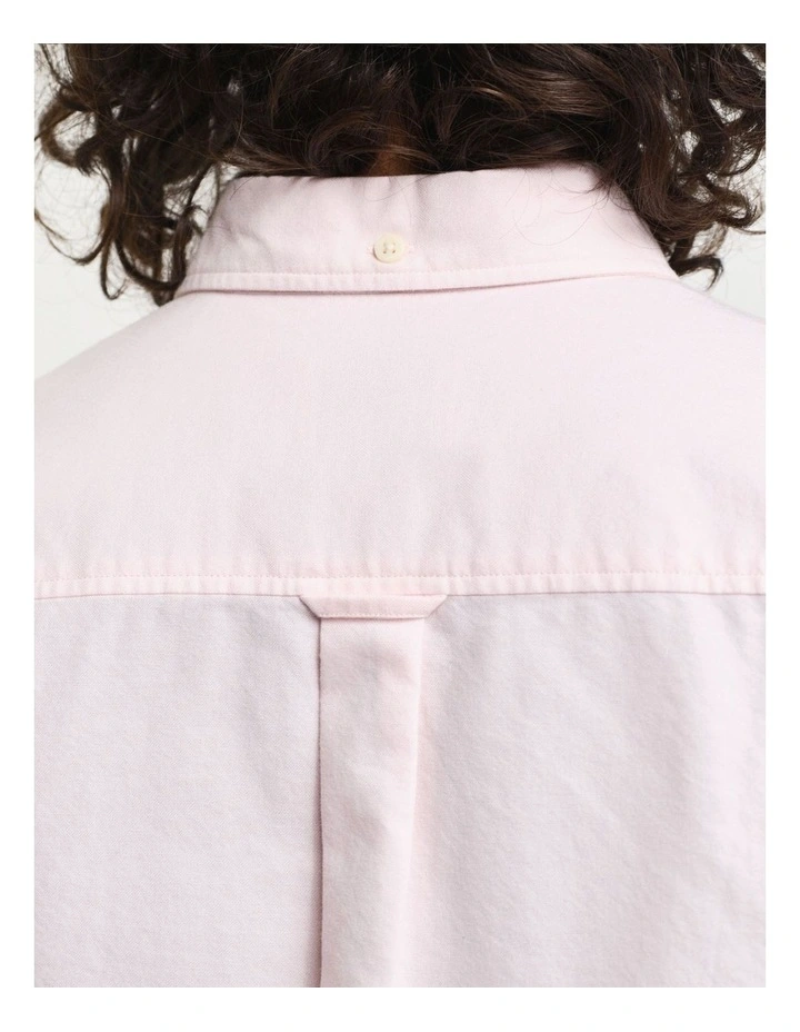 Regular Oxford Shirt in Light Pink image 4