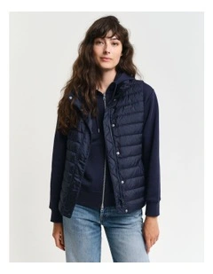 Light Down Vest in Evening Blue