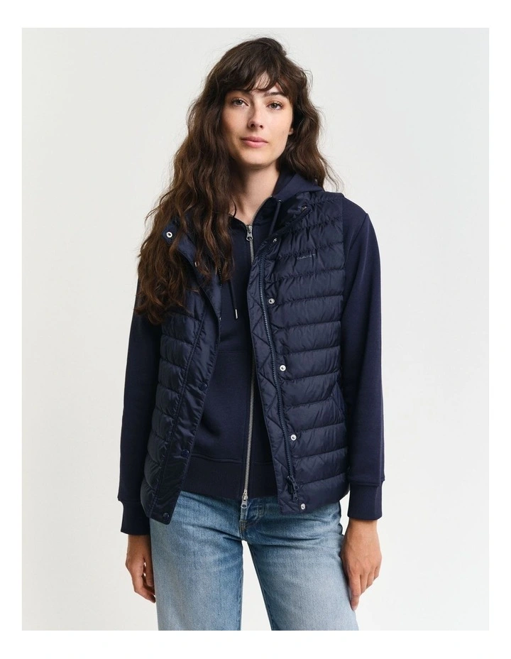 Light Down Vest in Evening Blue image 1