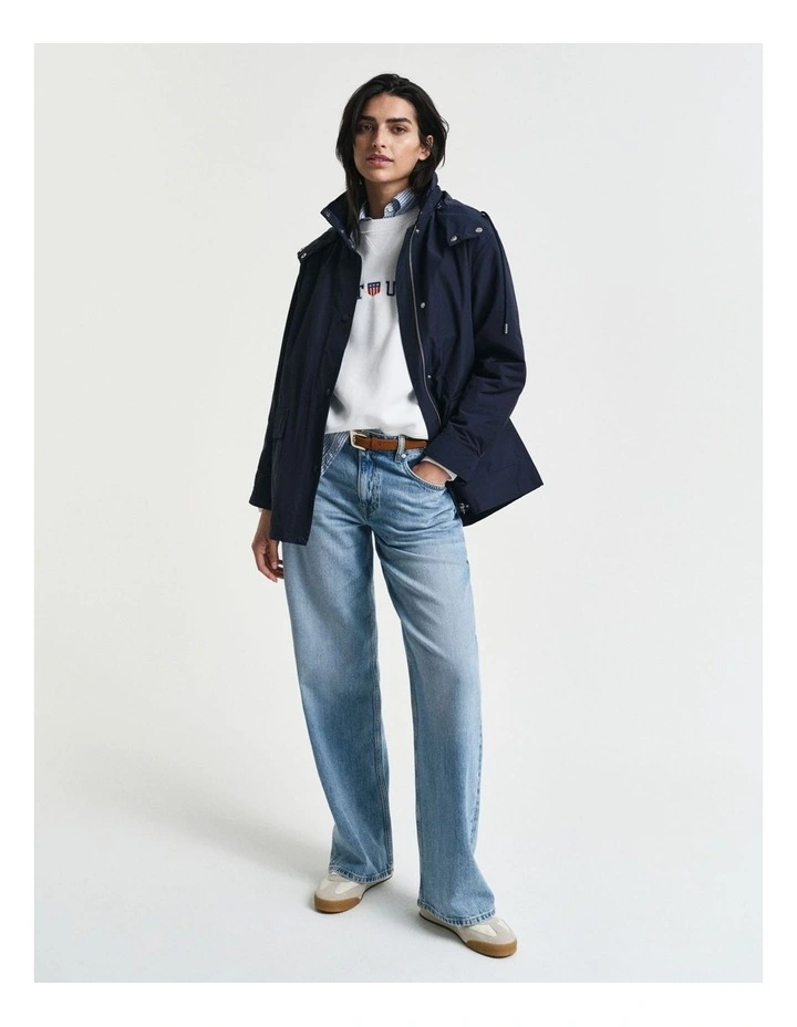 Wind Jacket in Evening Blue image 3