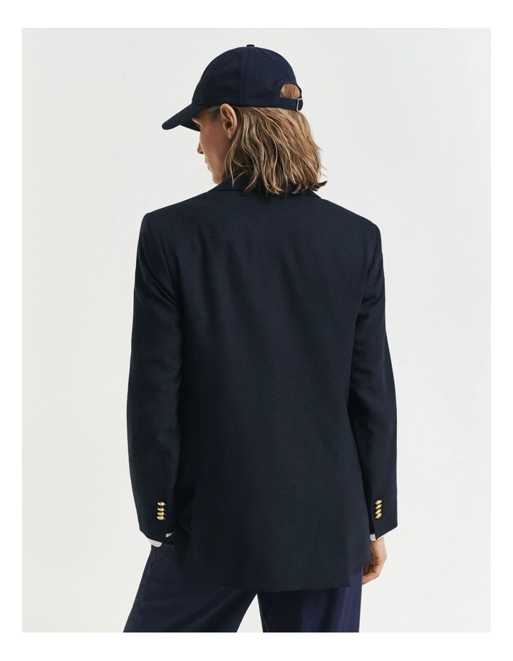 Regular Club Blazer in Evening Blue image 2