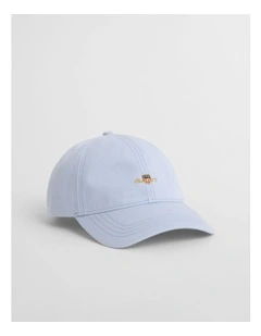 Shield Cotton Twill Cap in Fresh Blue