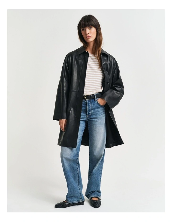 Regular Fit Striped Shield Short Sleeve T-shirt in Dry Sand image 3