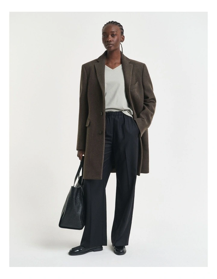 Regular Shield V-Neck T-shirt in Faded Sage image 4