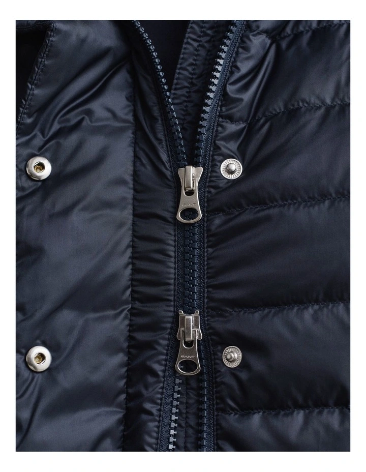 Light Down Vest in Evening Blue image 6