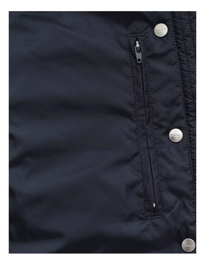 Light Down Vest in Evening Blue image 6