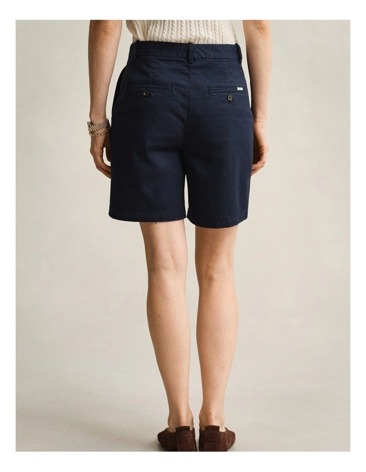 Chino Shorts in Evening Blue image 2