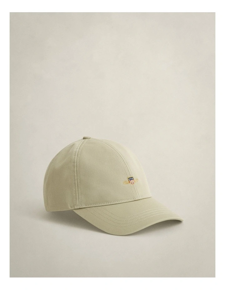 Shield Cotton Twill Cap in Country Beige image 2