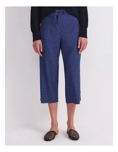 Rosa Crop Linen Pant