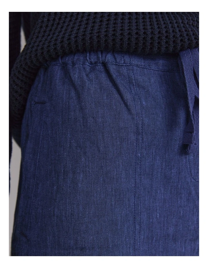 Rosa Crop Linen Pant image 6