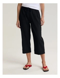 Rosa Crop Linen Pant